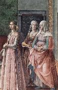 GHIRLANDAIO, Domenico Birth of St John the Baptist china oil painting artist